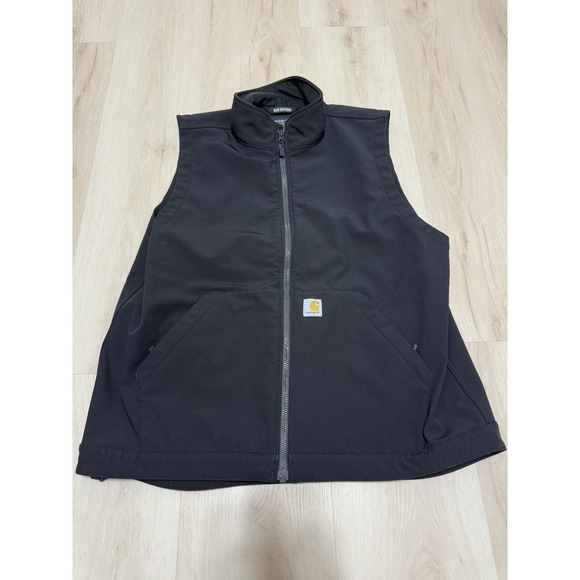 Carhartt Other - Men's Carhartt Black Rain Defender Zip Vest Relaxed Fit XL Model No. 0V6439-M